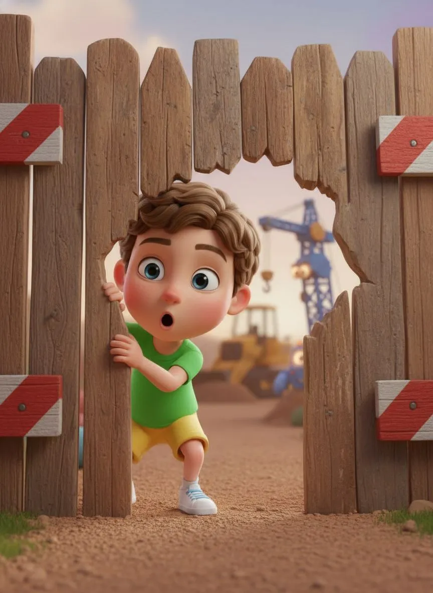 Charlie und der magische Bauplatz